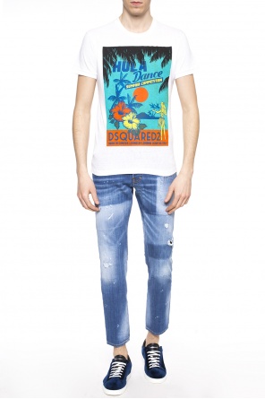 T-shirt with logo print, zdjęcie 2 T-shirt with logo print od Dsquared2